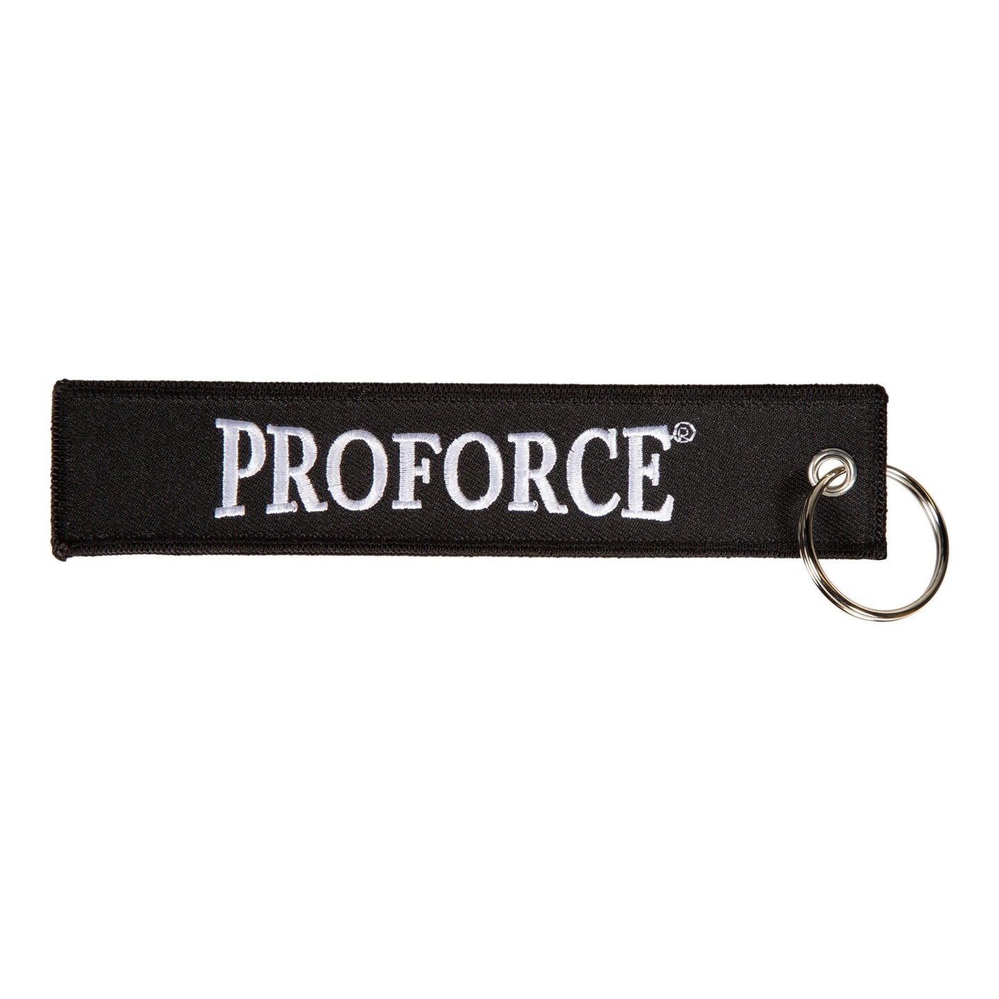 AWMA and ProForce Keychain Black/White 6.25" x 1.25"