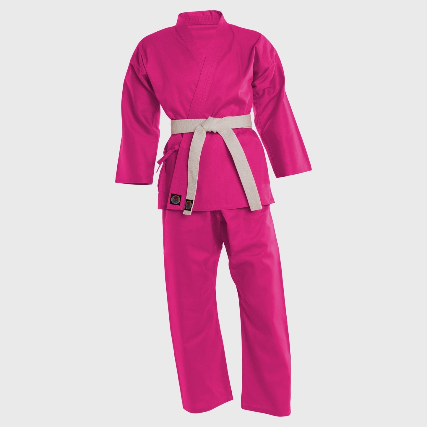 ProForce Classic Karate Uniform (Elastic Drawstring w/Free Belt) 5 oz. 60/40 Blend