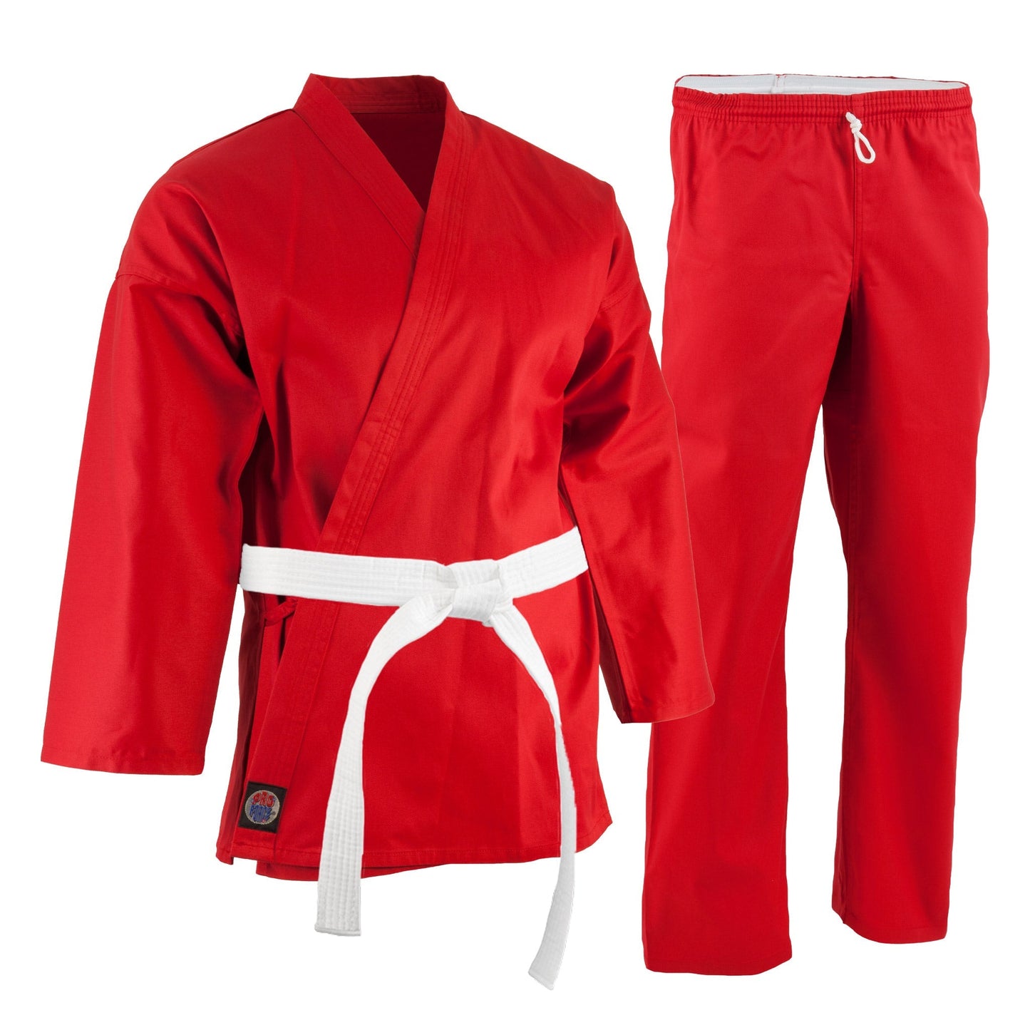 ProForce Karate Uniform (Elastic Drawstring w/Free Belt) 6 oz. 55/45 Blend