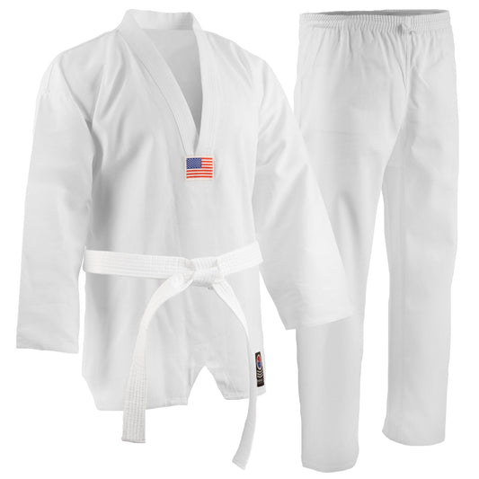 ProForce TKD Taekwondo Uniform (With American Flag) 5 oz.