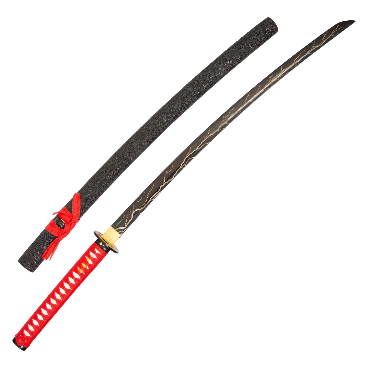 Black Sword w/ Black Engraved Blade
