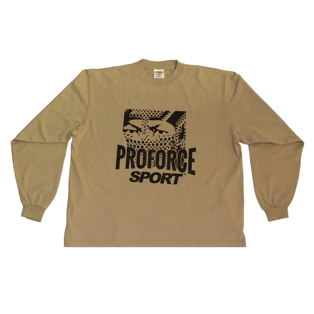 ProForce Sport Chain Link Ninja Long Sleeve T Shirt Oatmeal