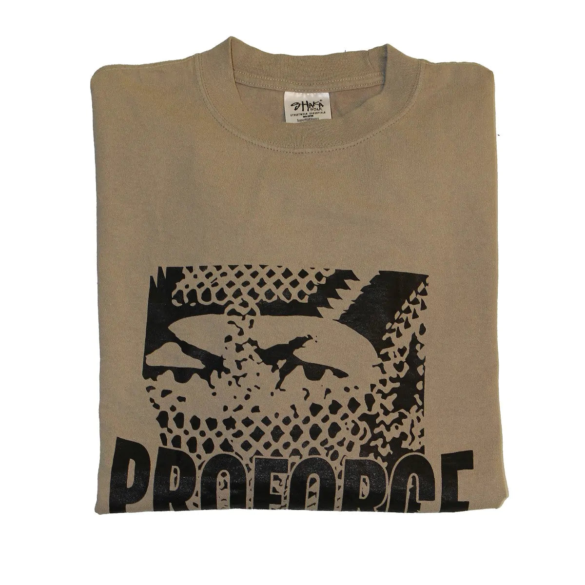 ProForce Sport Chain Link Ninja Long Sleeve T Shirt Oatmeal