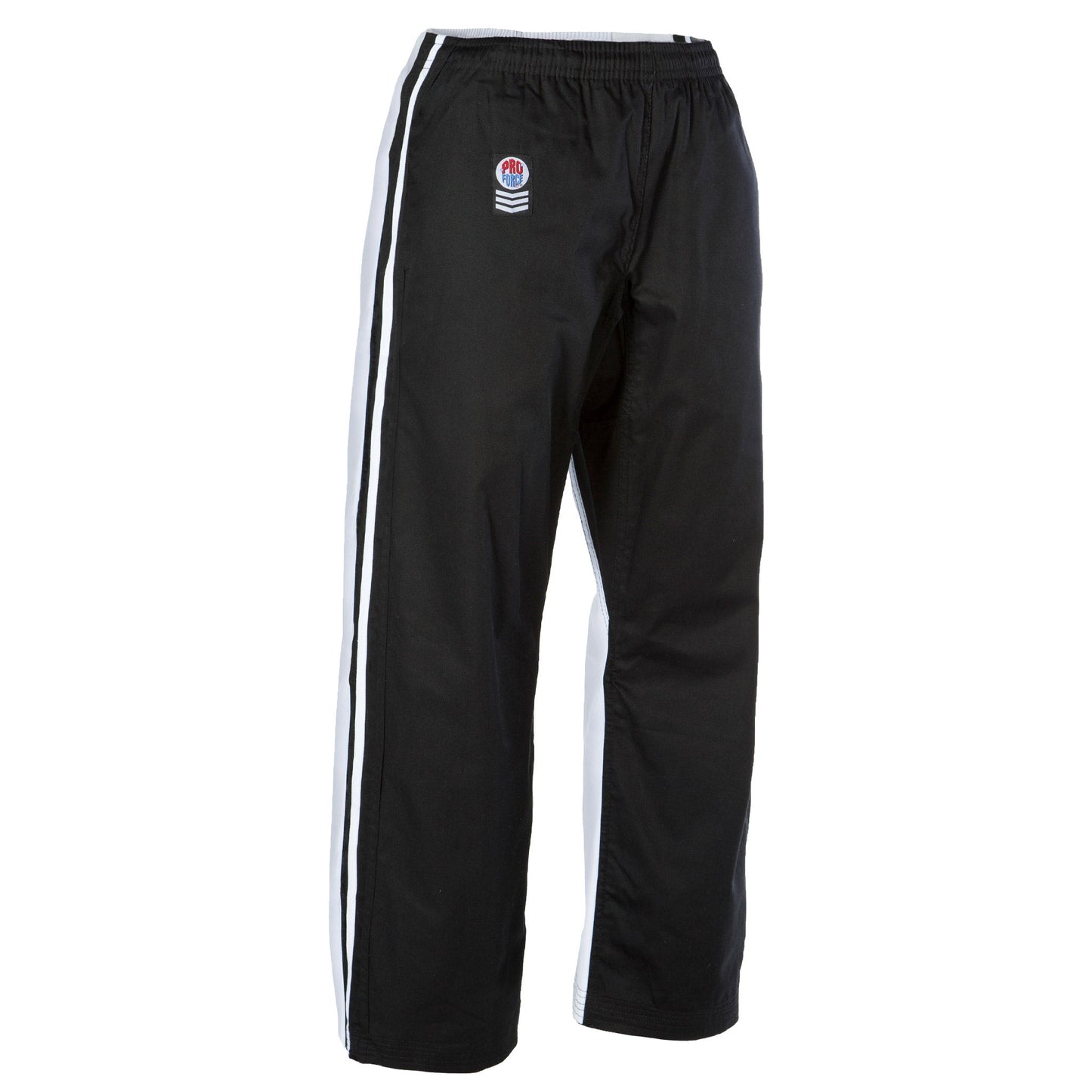 ProForce Sport Karate Demo Pants Black & White Striped