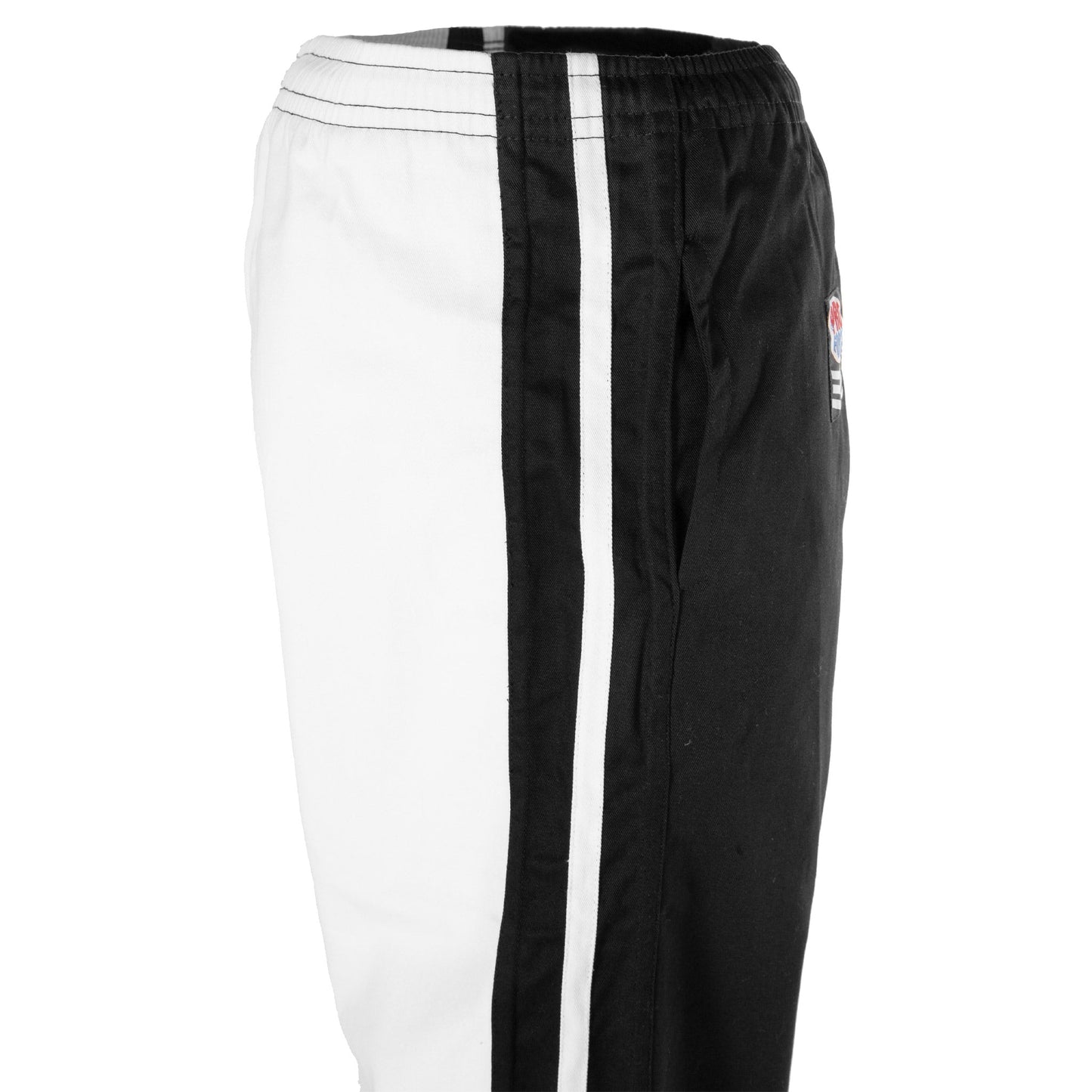 ProForce Sport Karate Demo Pants Black & White Striped