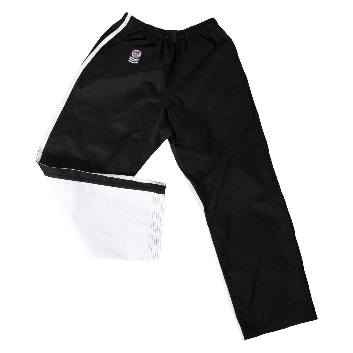 ProForce Sport Karate Demo Pants Black & White Striped