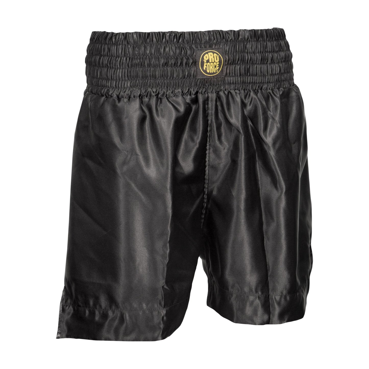 ProForce Thunder Satin Boxing Trunk (Black)