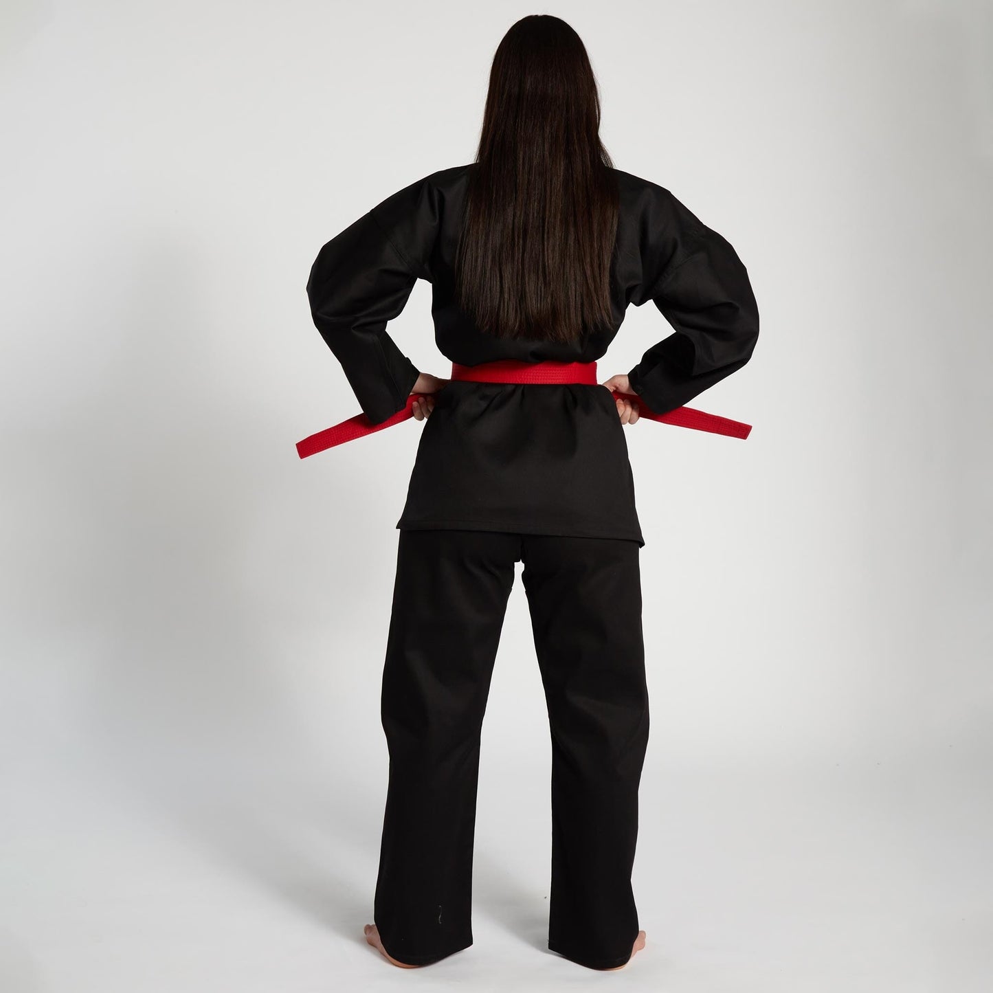 ProForce Karate Uniform (Elastic Drawstring w/Free Belt) 6 oz. 55/45 Blend
