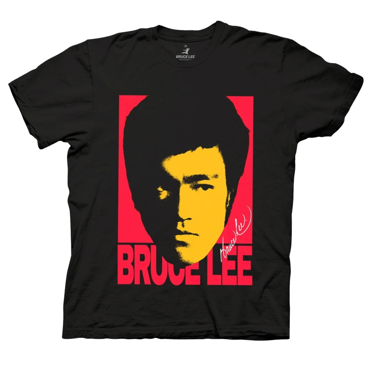 Bruce Lee Pop Art Signature T-Shirt