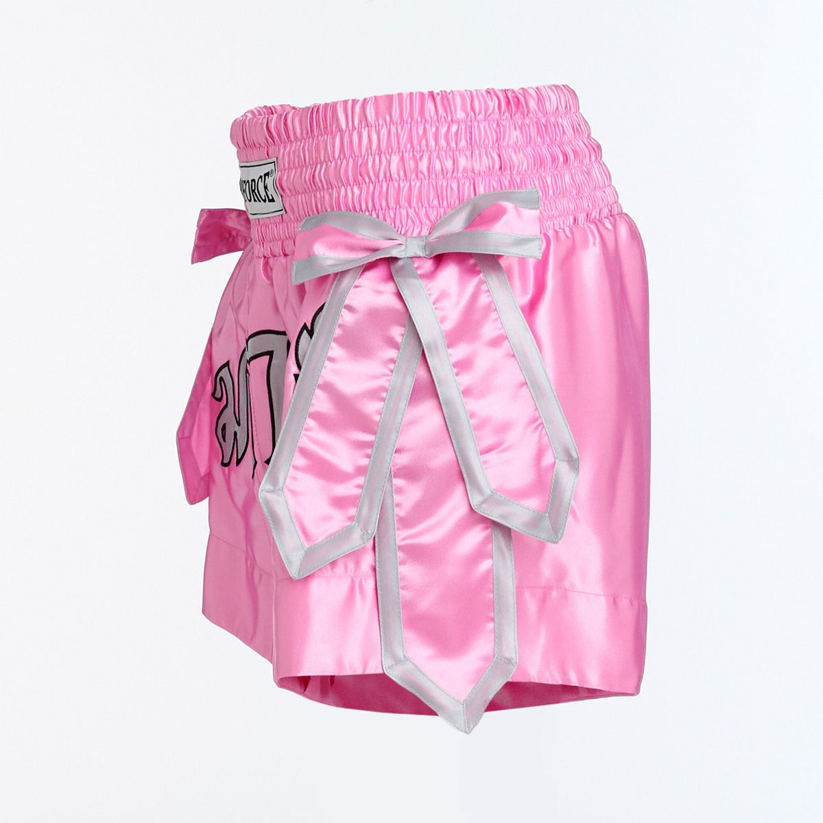 ProForce Sport Angel Wing Muay Thai Shorts w/Pink Bows