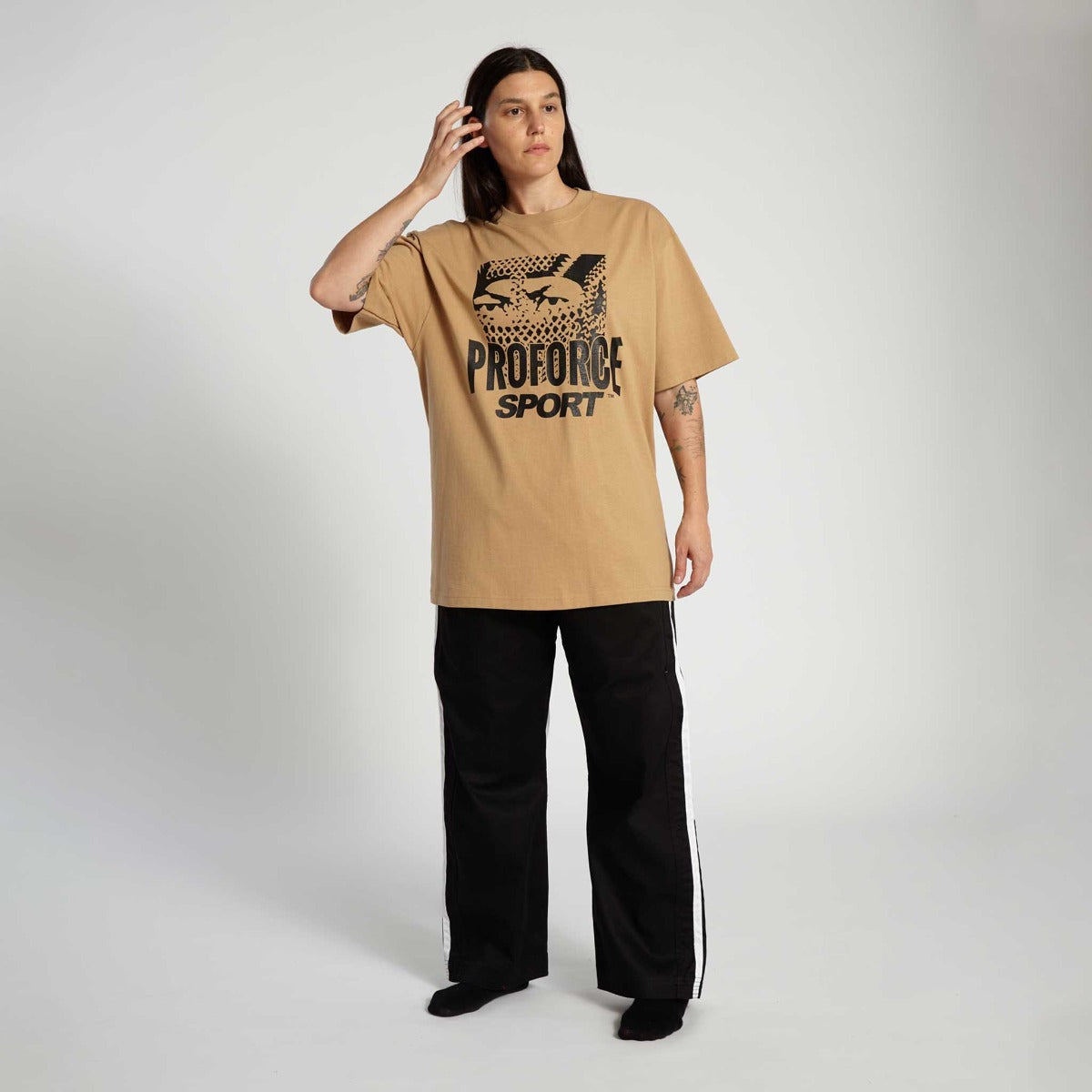 ProForce Sport Chain Link Ninja T-Shirt Khaki