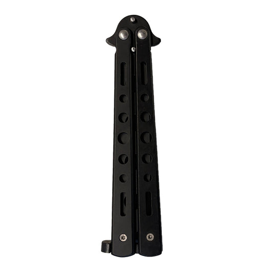 Balisong Butterfly Training Knives - Dull Blade (Black)