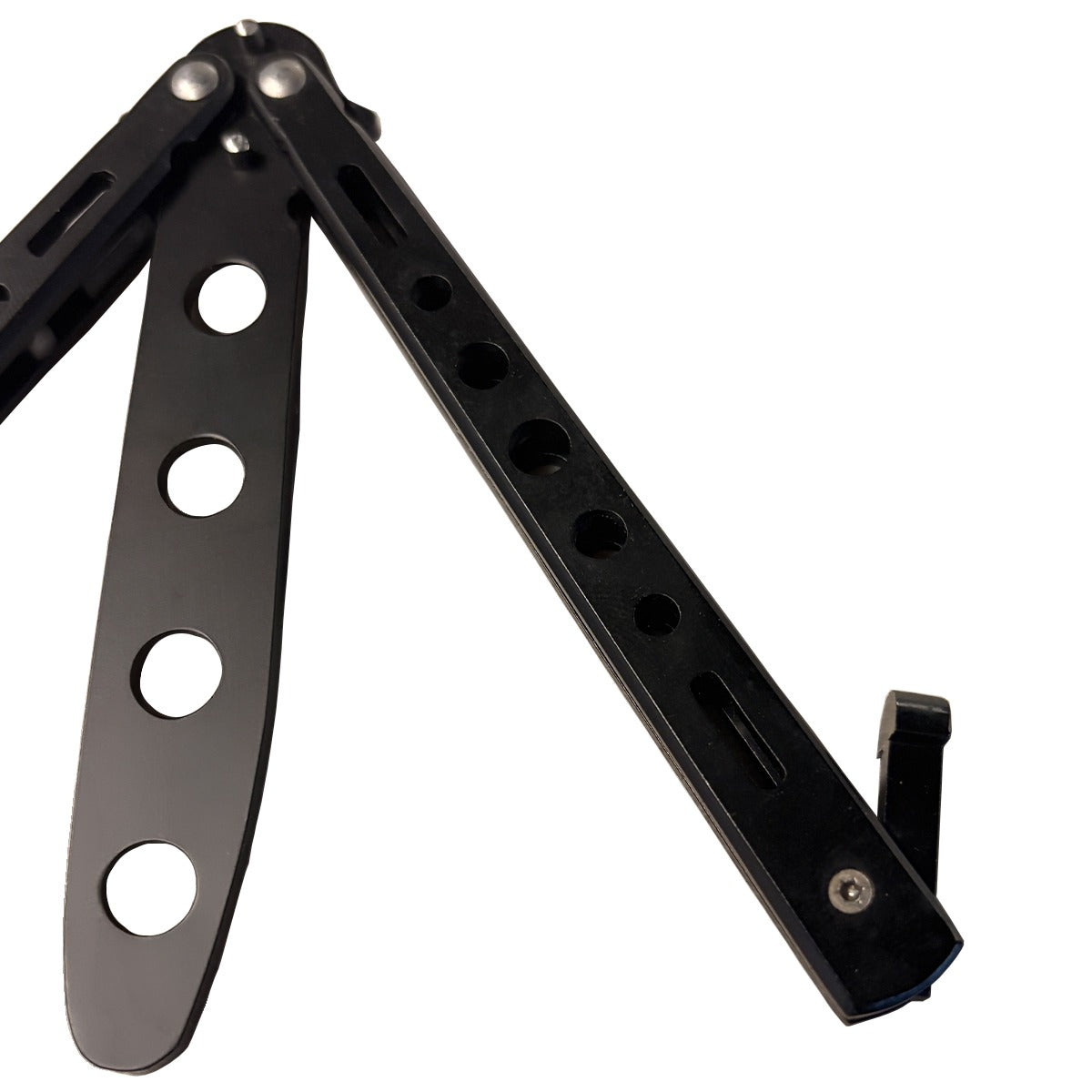 Balisong Butterfly Training Knives - Dull Blade (Black)