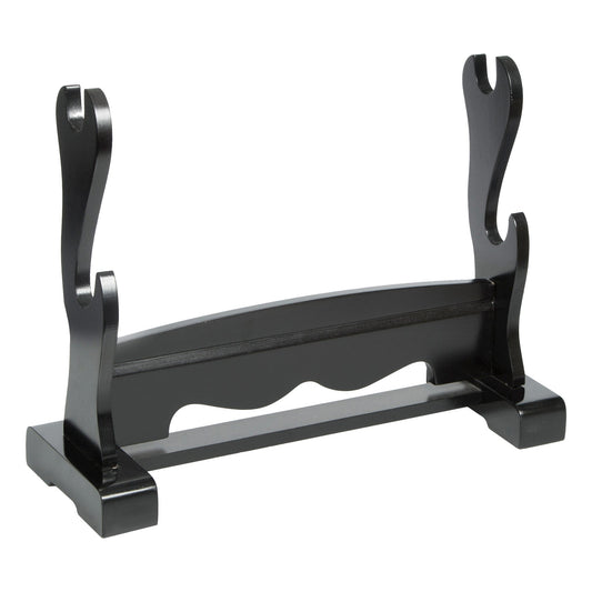 Black Lacquered 2 Sword Stand