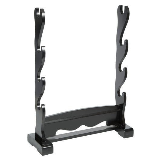 Black Lacquered 4 Sword Stand