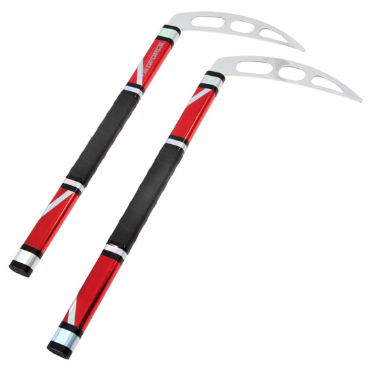 G-Force Swirl Kama with Oval Blade (Red)