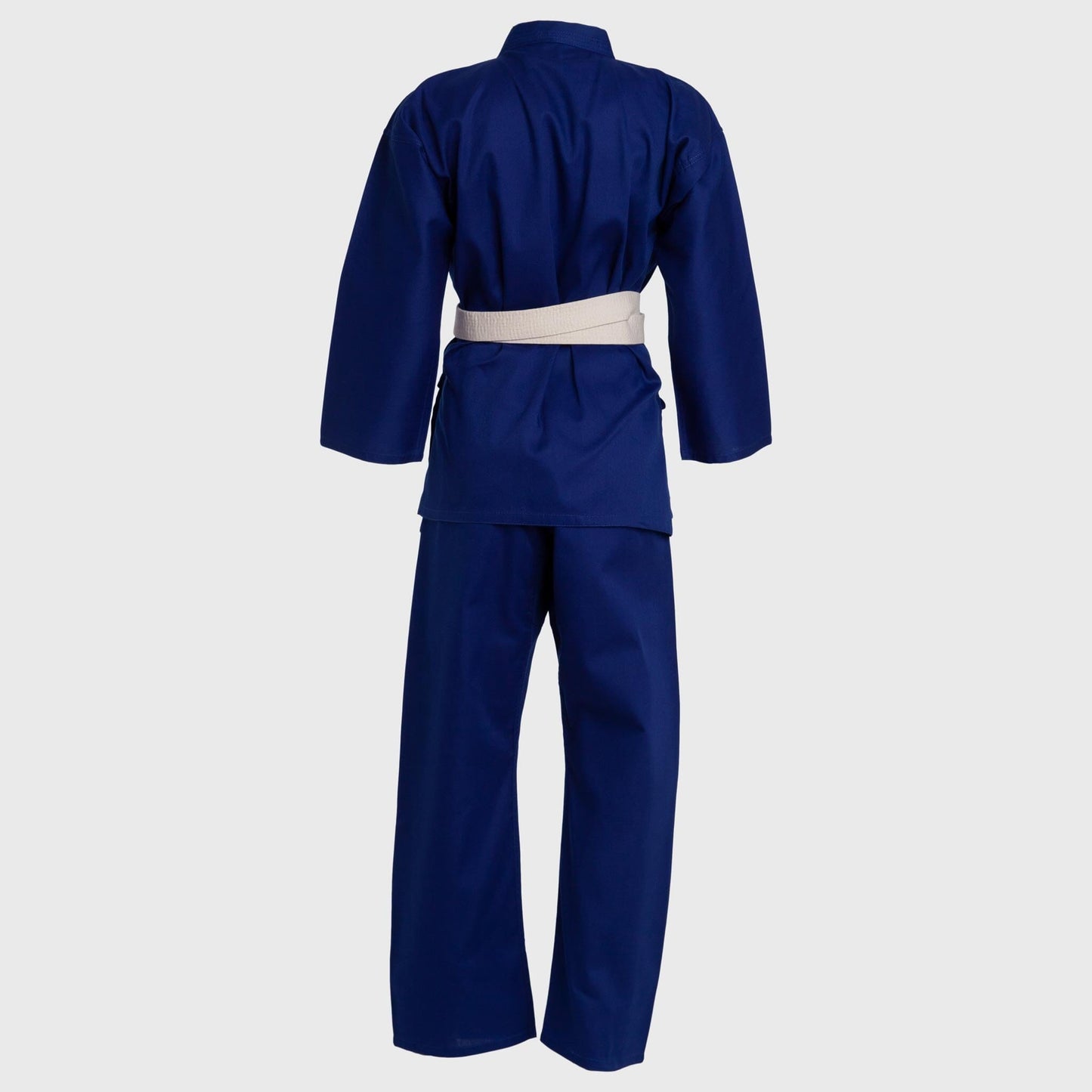 ProForce Classic Karate Uniform (Elastic Drawstring w/Free Belt) 5 oz. 60/40 Blend Blue