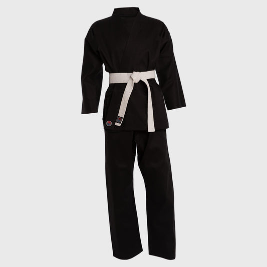 ProForce Classic Karate Uniform (Elastic Drawstring w/Free Belt) 5 oz. 60/40 Blend