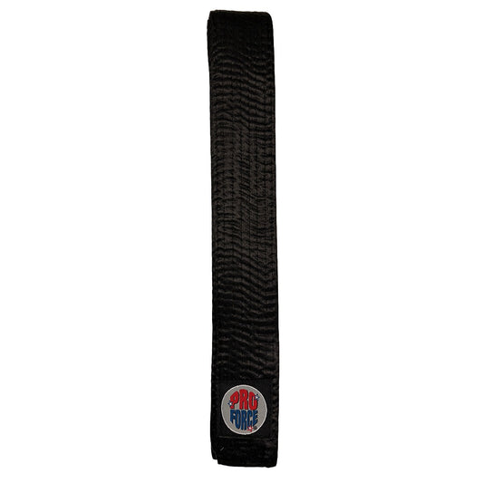 ProForce Ultra 1.75" Satin Black Karate Belt