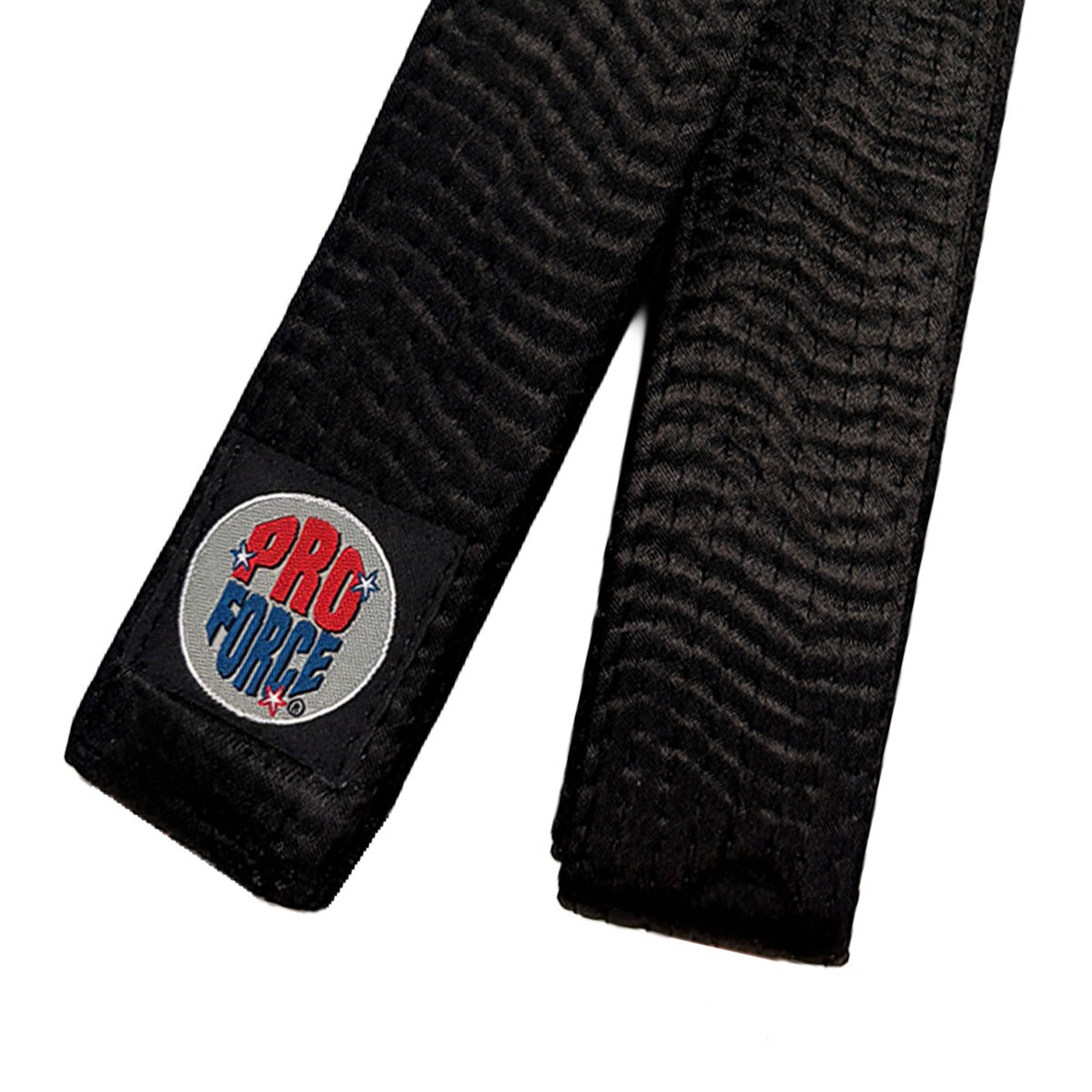 ProForce Ultra 1.75" Satin Black Karate Belt
