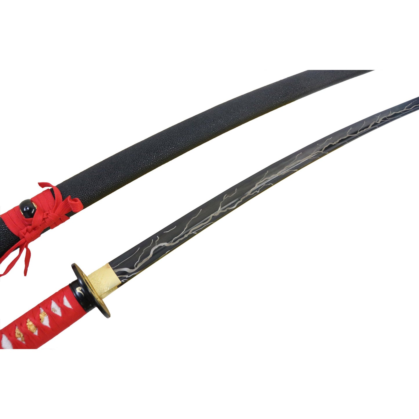 Black Sword w/ Black Engraved Blade