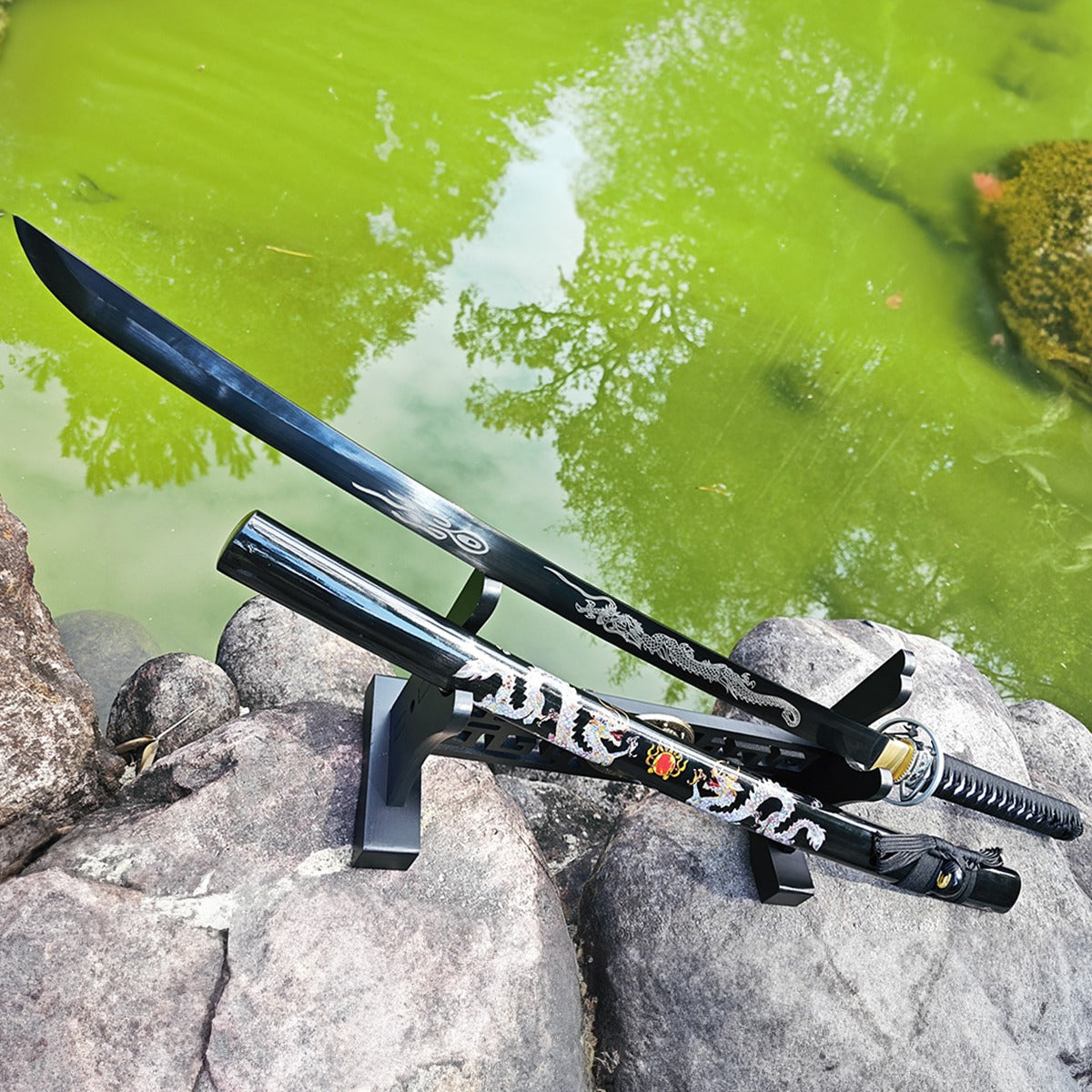 Double Dragon Samurai Sword (Black)