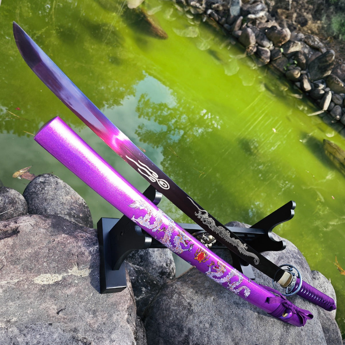 Double Dragon Samurai Sword (Purple)