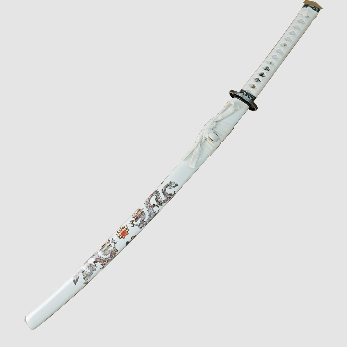 Double Dragon Samurai Sword (White)