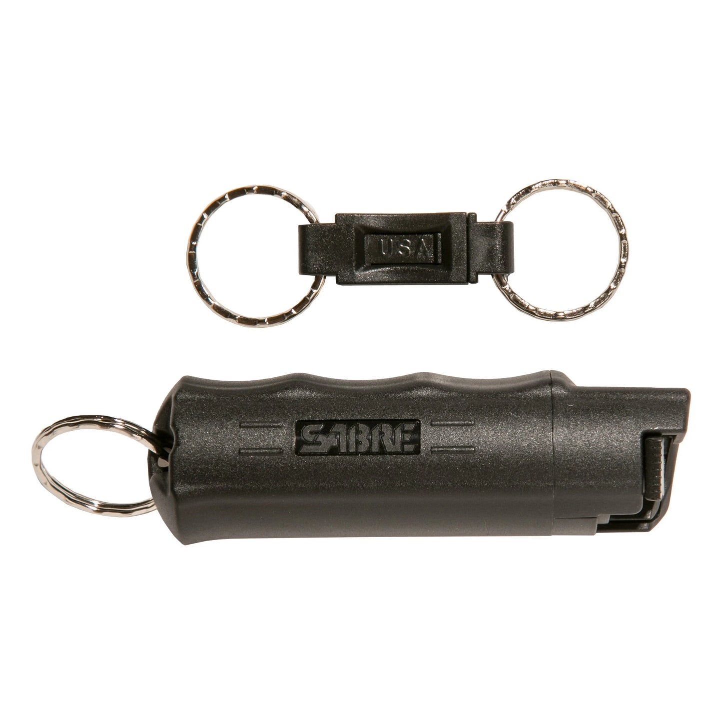 Sabre Pepper Spray Hard Case - Quick Release Key Ring