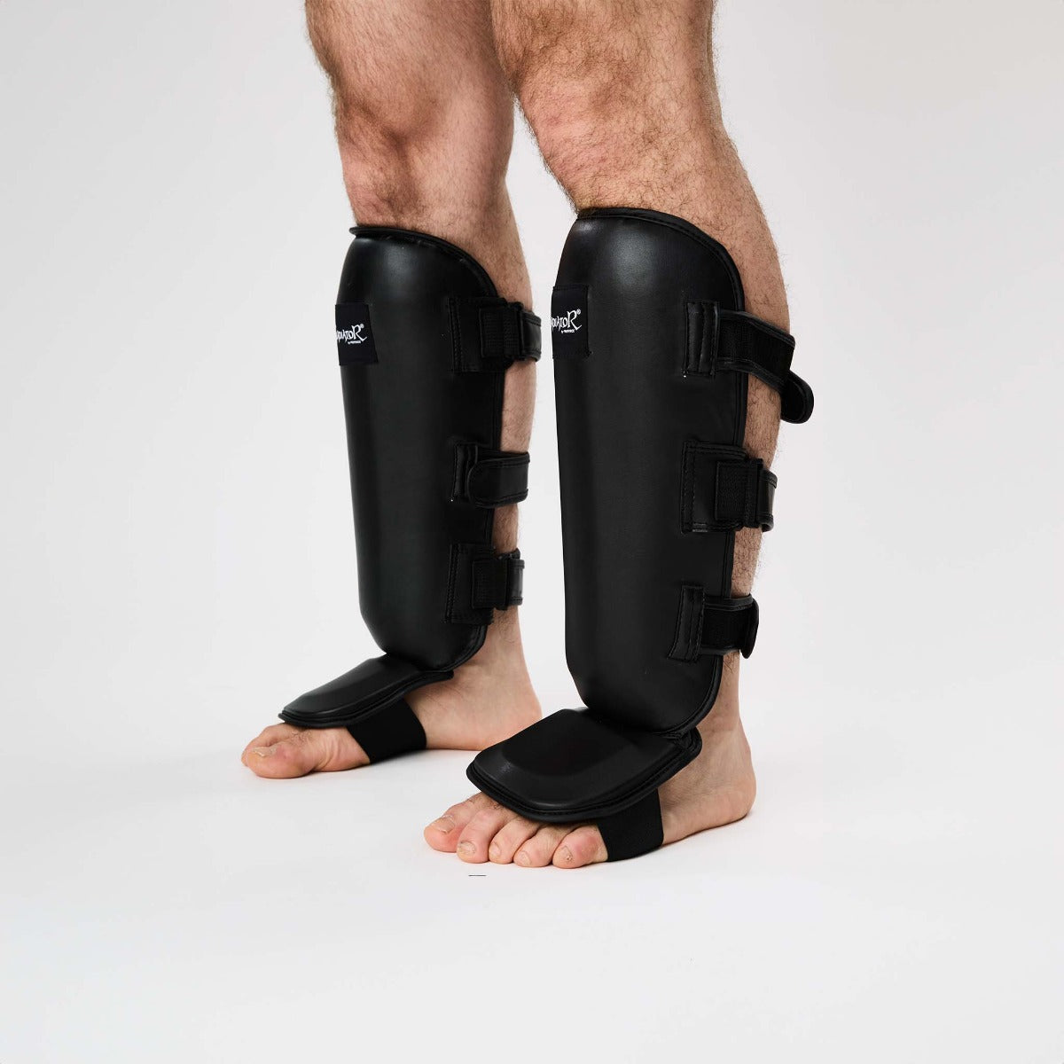 ProForce Gladiator MMA Muay Thai Shin & Instep Guard Black