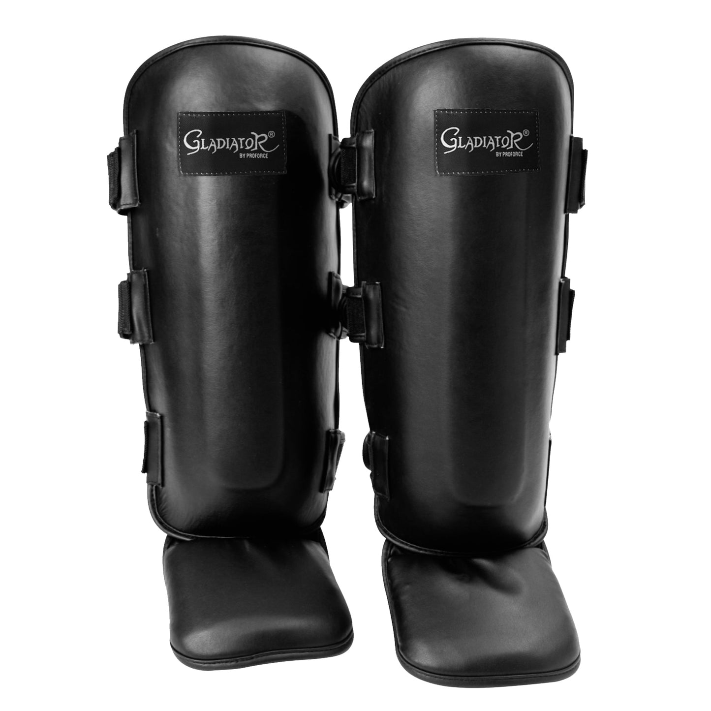 ProForce Gladiator MMA Muay Thai Shin & Instep Guard Black