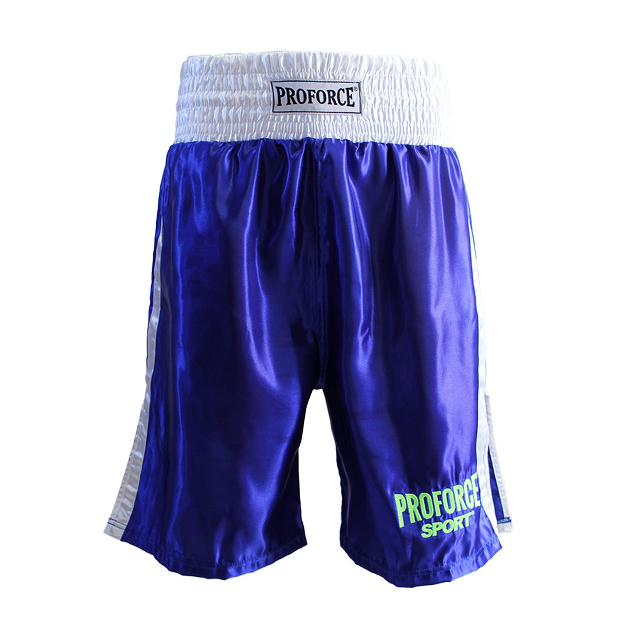 ProForce Sport Classic Knee Length Boxing Trunks Blue