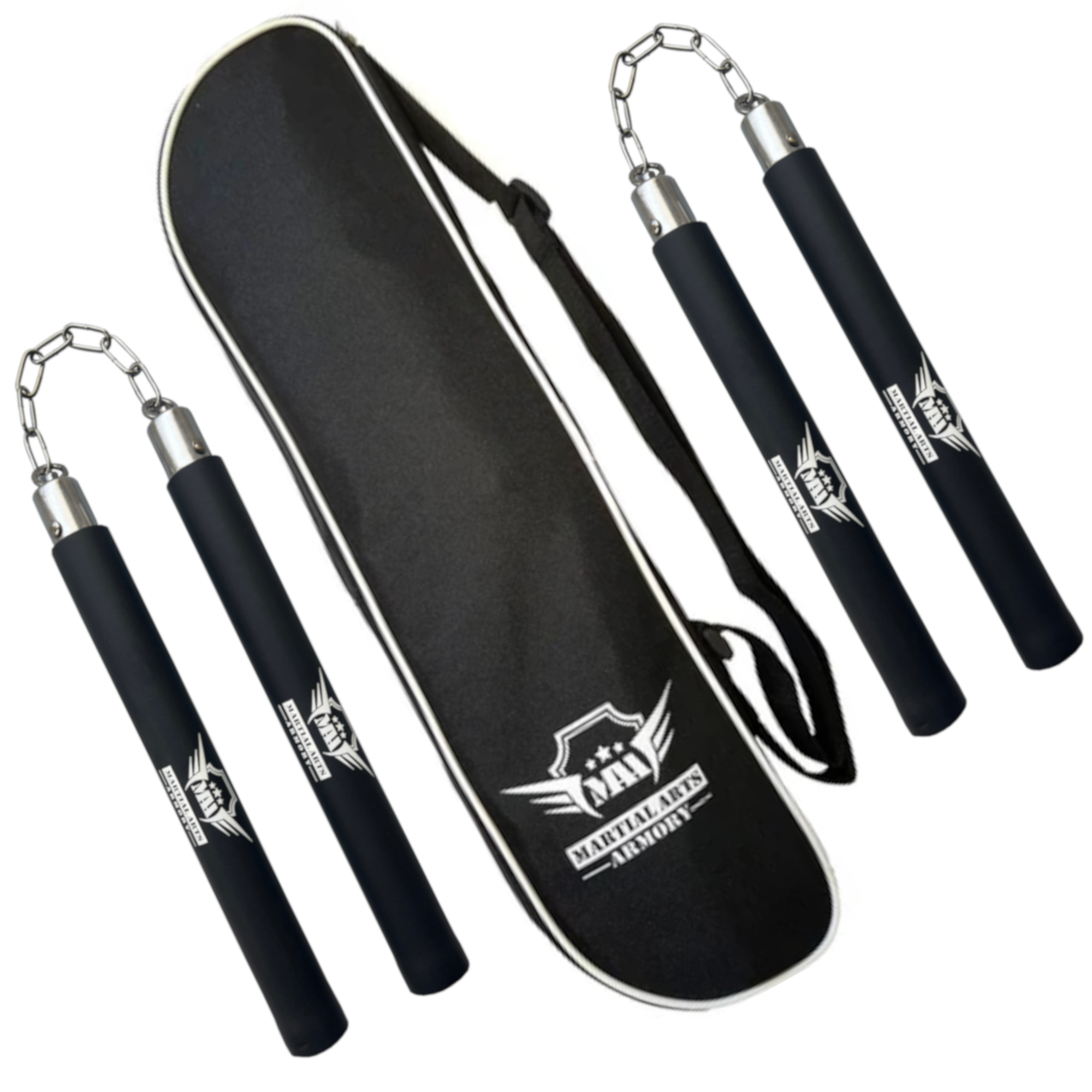Martial Arts Nunchucks with Case Set (Chain) – Martial Arts Armory