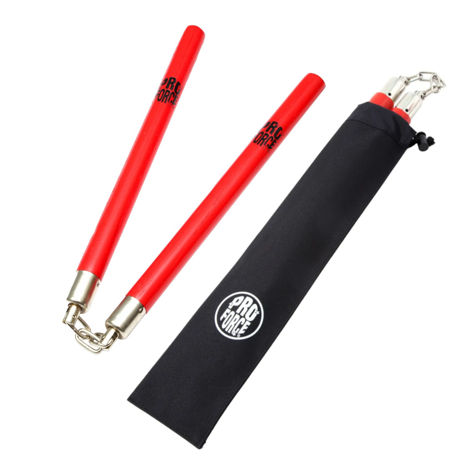 Martial Arts Nunchuck and Case Set
