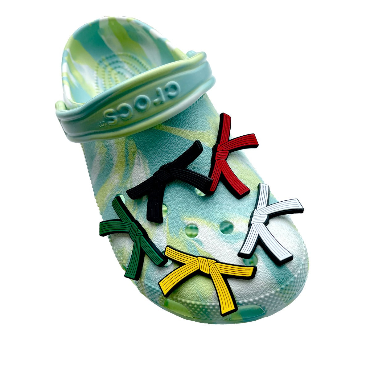 Karate Belts Shoe Charms