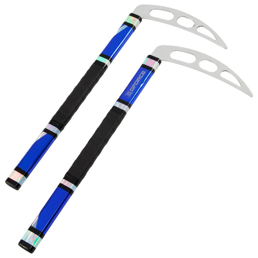 G-Force Swirl Kama with Oval Blade (Blue)