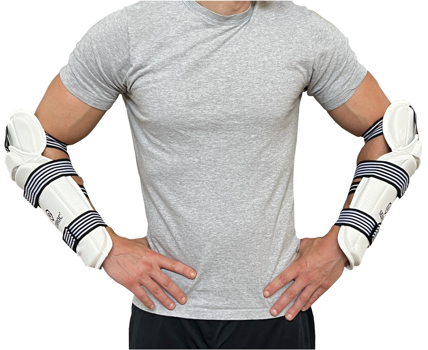 Sedroc Taekwondo Forearm and Elbow Guard Arm Pads, TKD Protector, for Kids and Adults