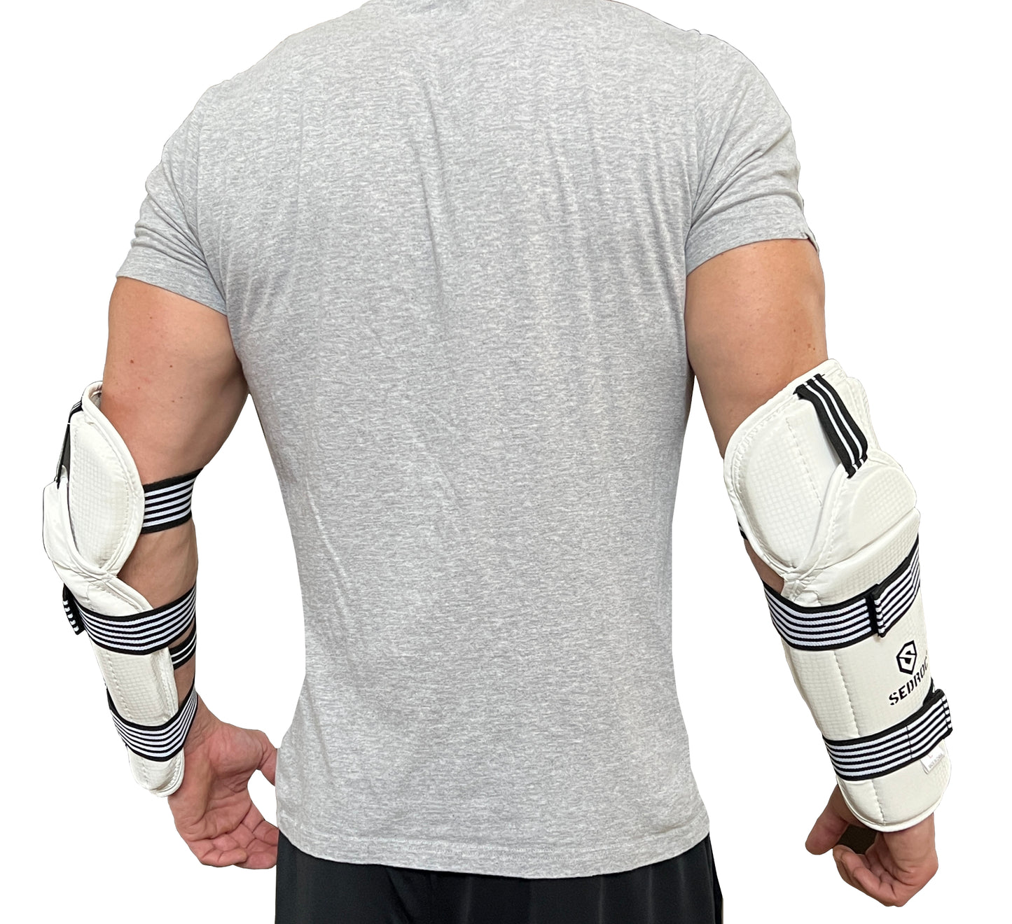 Sedroc Taekwondo Forearm and Elbow Guard Arm Pads, TKD Protector, for Kids and Adults
