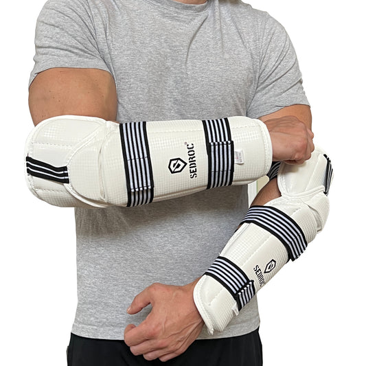 Sedroc Taekwondo Forearm and Elbow Guard Arm Pads, TKD Protector, for Kids and Adults