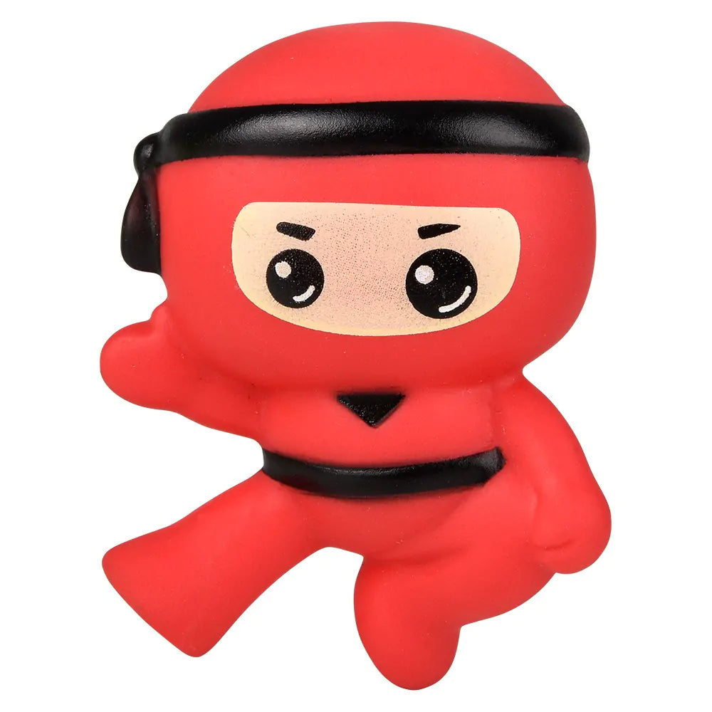 2” Rubber Ninjas - Assorted Styles & Colors (Sold Individually)