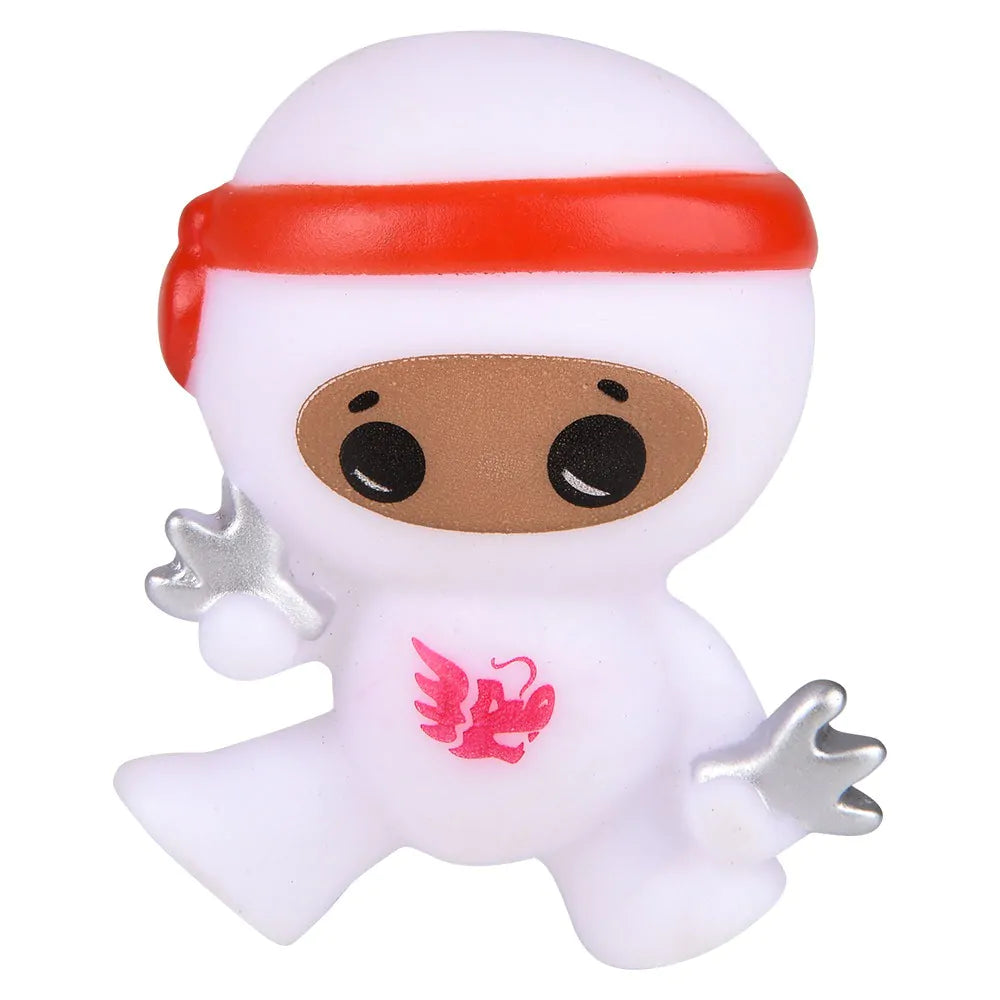 2” Rubber Ninjas - Assorted Styles & Colors (Sold Individually)